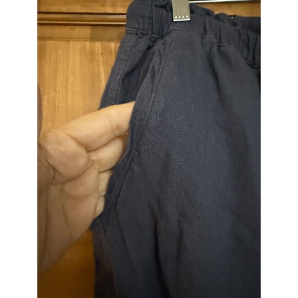 Sanctuary Social Standard Blue Solstice Pants Pull on Joggers Linen Blend Sz XL - Picture 6 of 12
